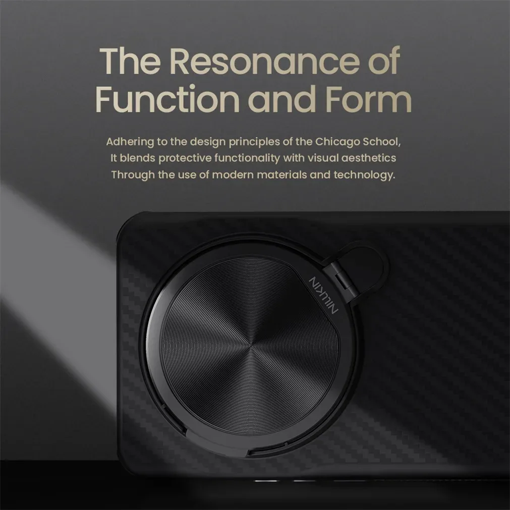 For Xiaomi 15 Ultra MagSafe Case NILLKIN CarboProp Aramid Fiber Magnetic Case With Phone Holder Camera Cover For Xiaomi 15Ultra