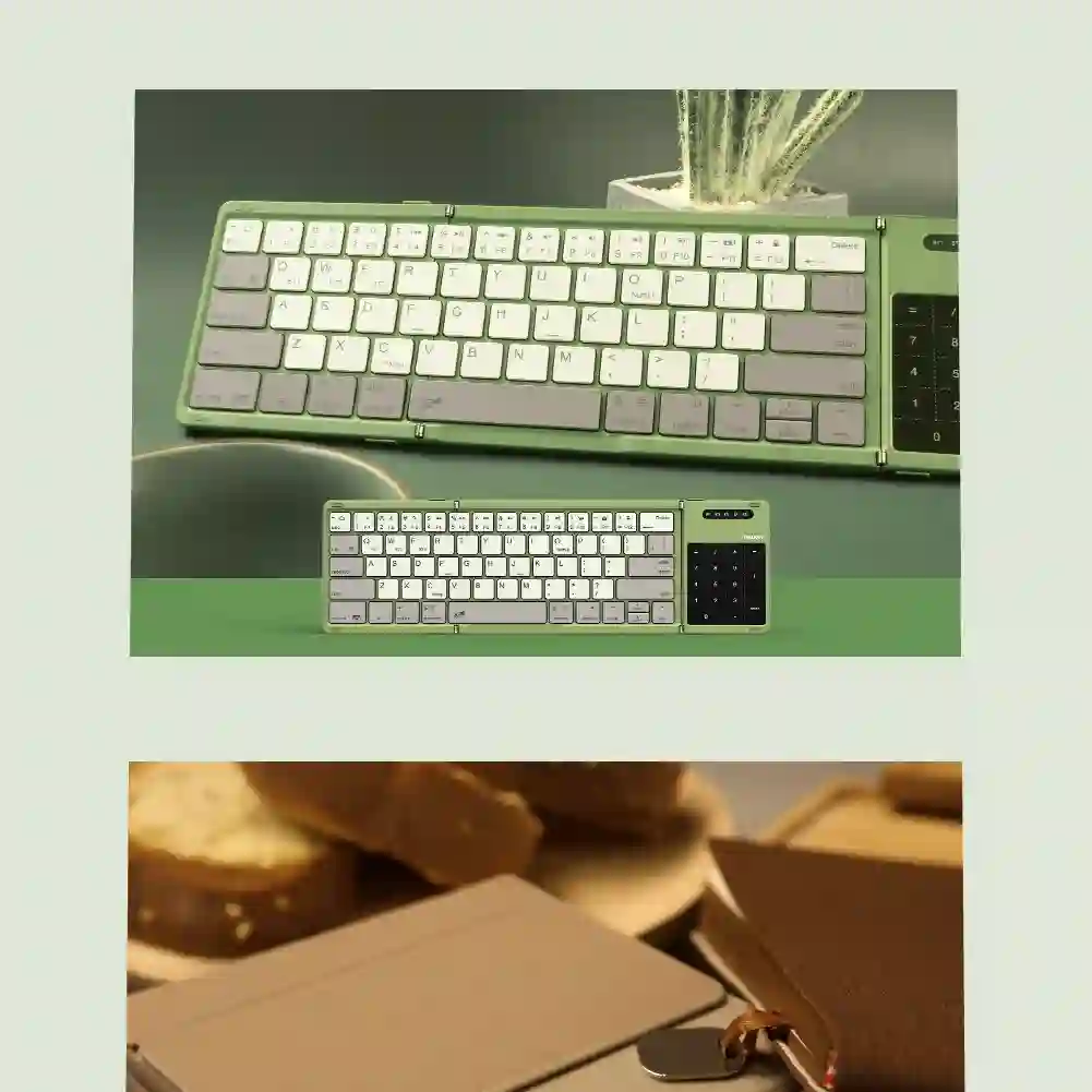 NILLKIN Folding Bluetooth Game Keyboard Wireless iPad Mobile Phone Tablet Universal Notebook Compact Portable Gaming Keyboard