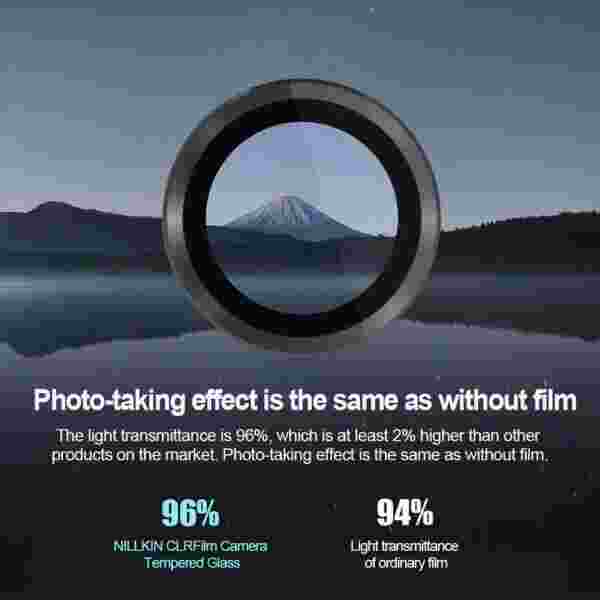 Защитное стекло Nillkin CLRFilm для камеры Samsung Galaxy S24, Galaxy S24 Plus — изображение 3