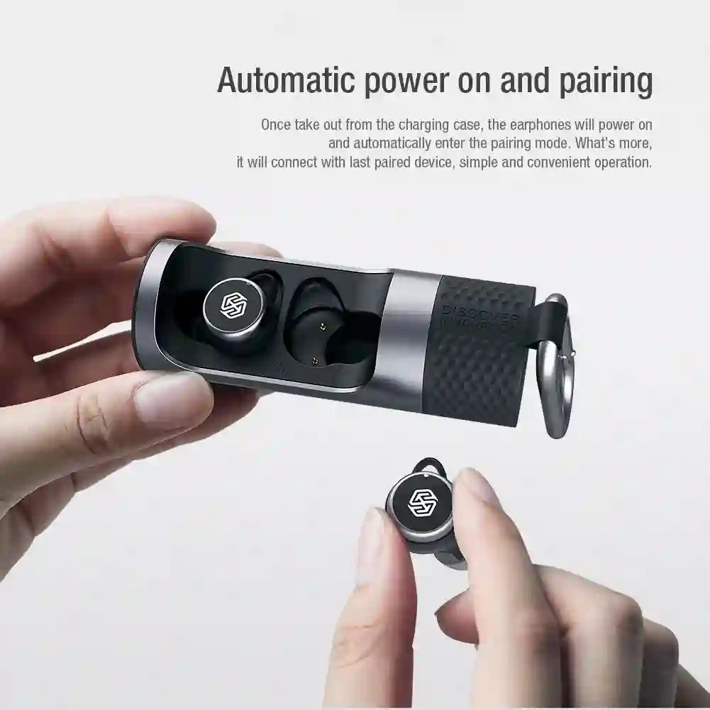 NILLKIN TWS Wireless Headphones Bluetooth 5.0 Earphones Qualcomm aptX Xiaomi Wireless Earphones With Noise Cancelling IPX5