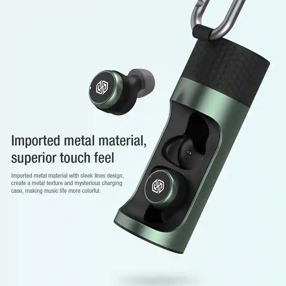 NILLKIN TWS Wireless Headphones Bluetooth 5.0 Earphones Qualcomm aptX Xiaomi Wireless Earphones With Noise Cancelling IPX5
