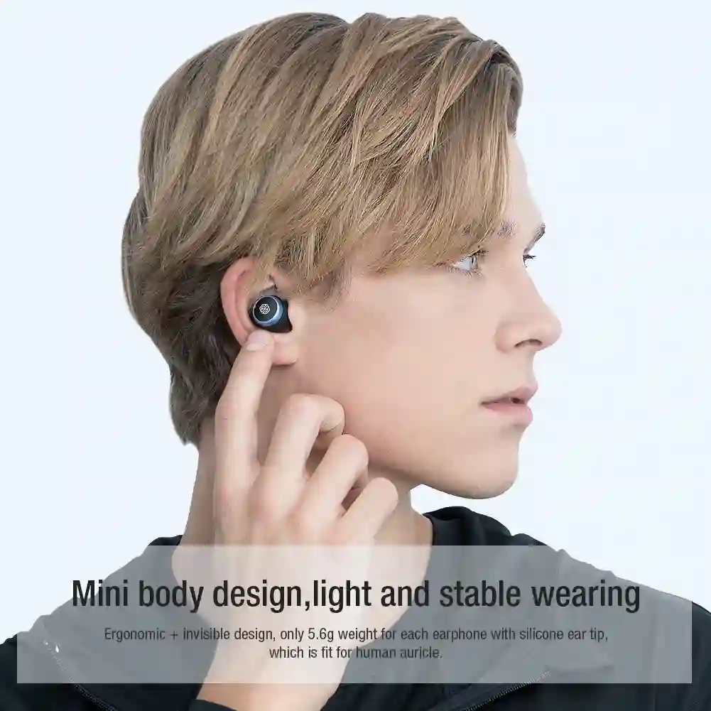 NILLKIN TWS Wireless Headphones Bluetooth 5.0 Earphones Qualcomm aptX Xiaomi Wireless Earphones With Noise Cancelling IPX5