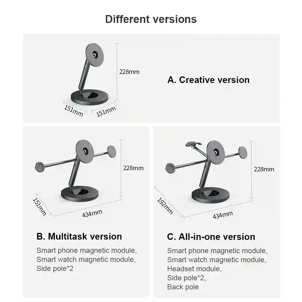 NILLKIN Magnetic Stand For iPad Pro 12.9 Adjustable iPad Stand For iPad Pro 11 /iPad Air 5/iPad 9th 360º Rotating Bracket