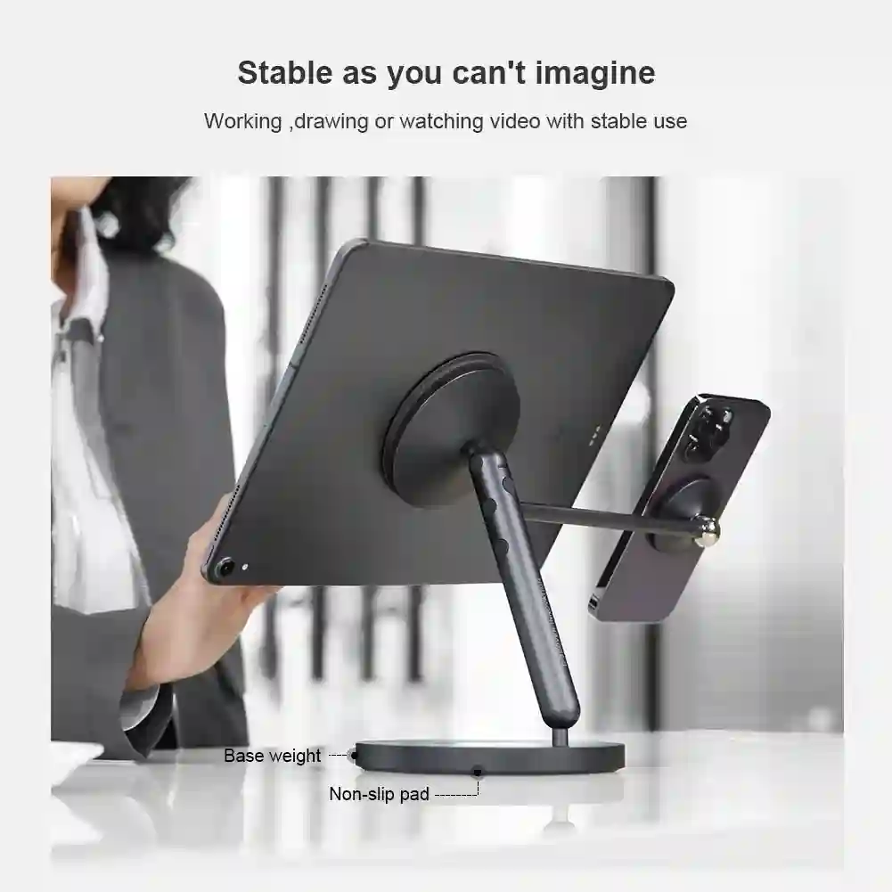 NILLKIN Magnetic Stand For iPad Pro 12.9 Adjustable iPad Stand For iPad Pro 11 /iPad Air 5/iPad 9th 360º Rotating Bracket
