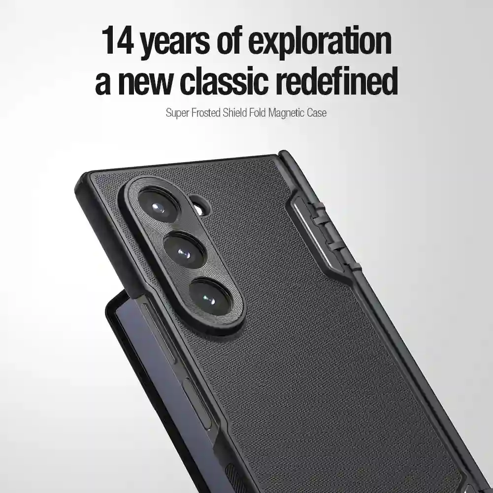 For Samsung Galaxy Z Fold 7 MagSafe Case NILLKIN Frosted Shield Fold Magnetic Case Shockproof Folding Cover For Samsung Z Fold7
