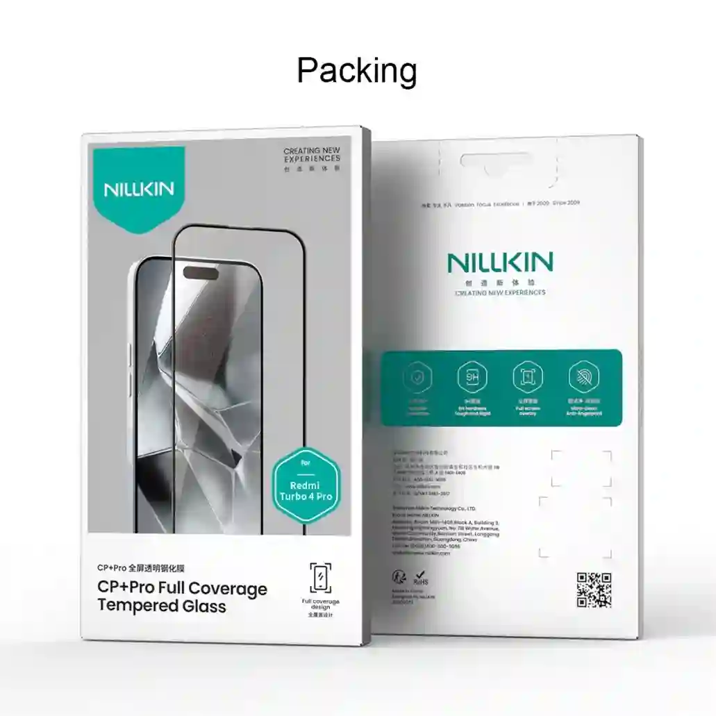 Nillkin For Xiaomi Poco F7 Tempered Glass CP+PRO Anti-Explosion 2.5D 9H Full Coverage Screen Protector For Redmi Turbo 4 Pro