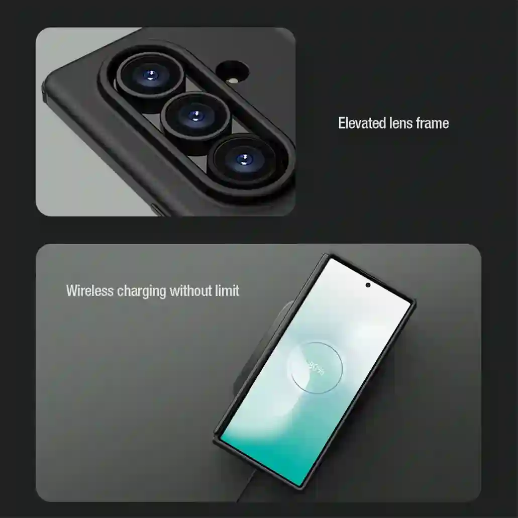 For Samsung Galaxy Z Fold 7 Case With Stylus NILLKIN Flex Pure Fold Case Soft liquid Silicone Back Cover For Samsung Z Fold7