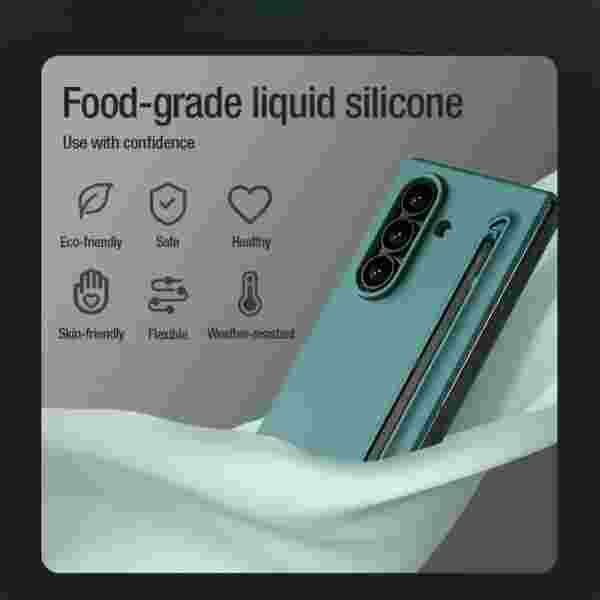 Чехол-книжка Nillkin Flex Pure Fold для Samsung Galaxy Z Fold 7 — изображение 2