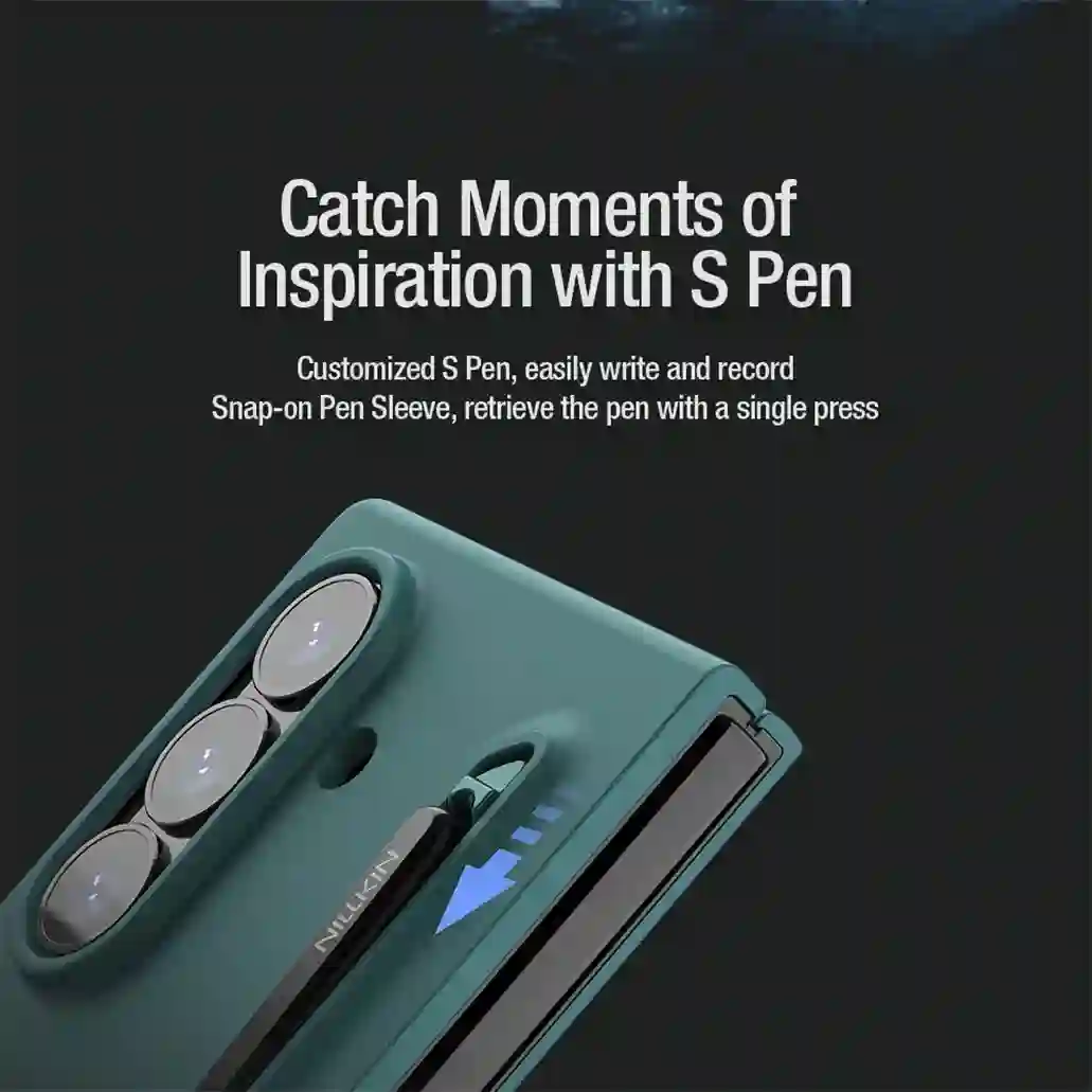 For Samsung Galaxy Z Fold 7 Case With Stylus NILLKIN Flex Pure Fold Case Soft liquid Silicone Back Cover For Samsung Z Fold7
