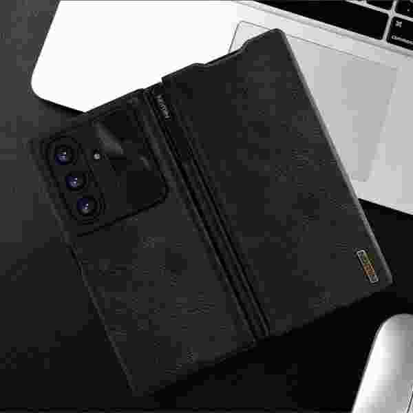Чехол-книжка Nillkin Qin Pro Leather для Samsung Galaxy Z Fold 7 (со стилусом) — изображение 6