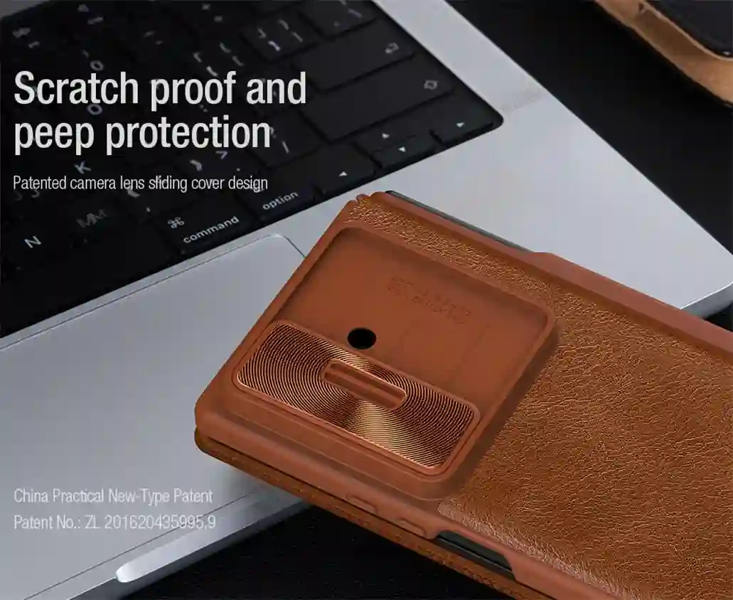 For Samsung Galaxy Z Fold 7 Flip Case Nillkin QIN Pro Leather Cover Slide Camera Book Cover For Samsung Z Fold7 With Stylus