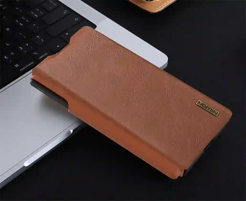 For Samsung Galaxy Z Fold 7 Flip Case Nillkin QIN Pro Leather Cover Slide Camera Book Cover For Samsung Z Fold7 With Stylus