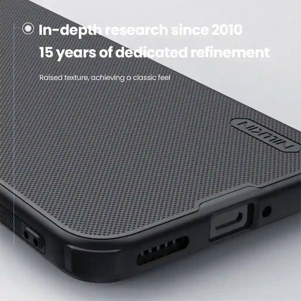 For Xiaomi Poco F7 Case Nillkin Frosted Shield Pro Soft Edges Hard Shell Shockproof Ultra-thin Back Cover For Xiaomi Poco F7
