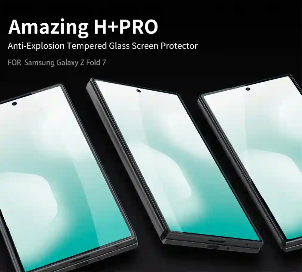Nillkin Tempered Glass For Samsung Galaxy Z Fold 7 Outer Screen Front Film H+PRO Anti-Explosion Screen Protector For Z Fold7
