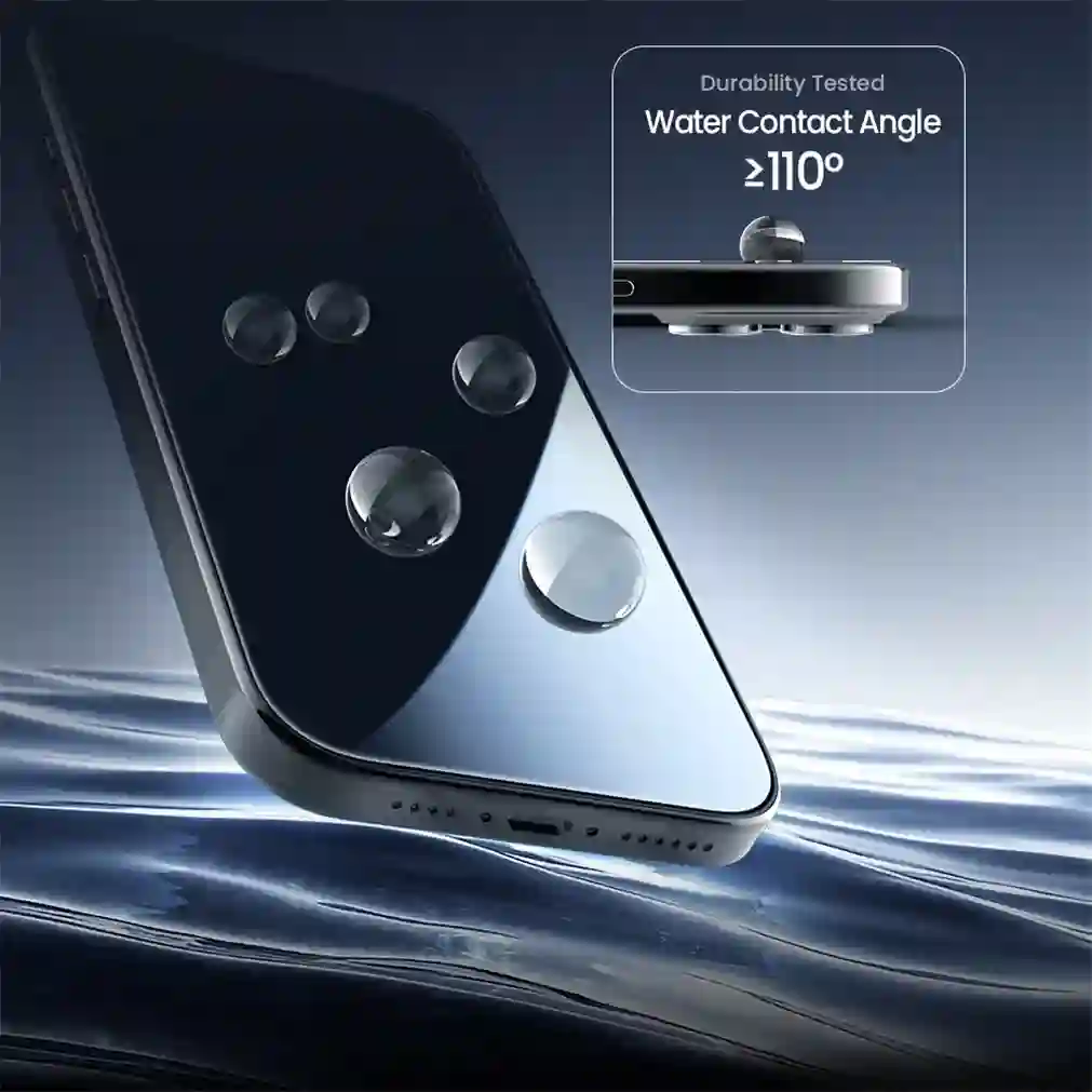 Nillkin For iPhone 16 Pro Max Tempered Glass H+PRO AR Anti-Reflective Full Coverage Screen Protector For iPhone 16 Pro With Tool