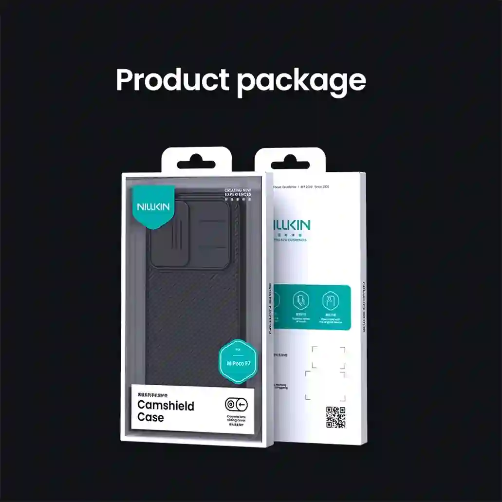 For Xiaomi Poco F7 Case NILLKIN CamShield Pro Shockproof Privacy Protection Slide Camera Cover For Poco F7 With Camera Curtain