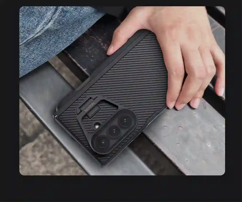 For Samsung Galaxy Z Fold 7 MagSafe Case NILLKIN CamShield Prop Magnetic Case With Stylus Camera Cover Phone Holder For Z Fold7