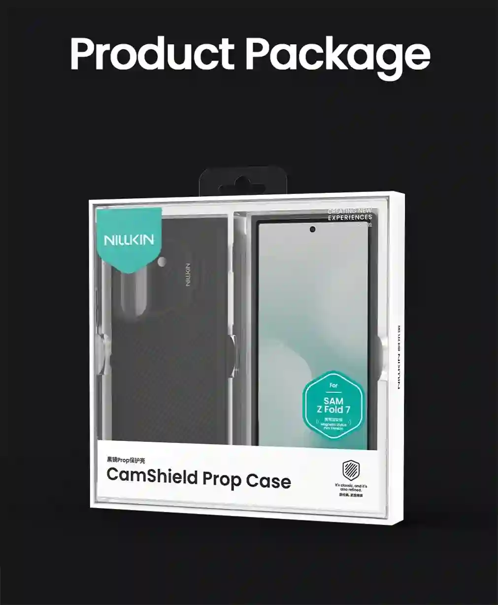 For Samsung Galaxy Z Fold 7 MagSafe Case NILLKIN CamShield Prop Magnetic Case With Stylus Camera Cover Phone Holder For Z Fold7
