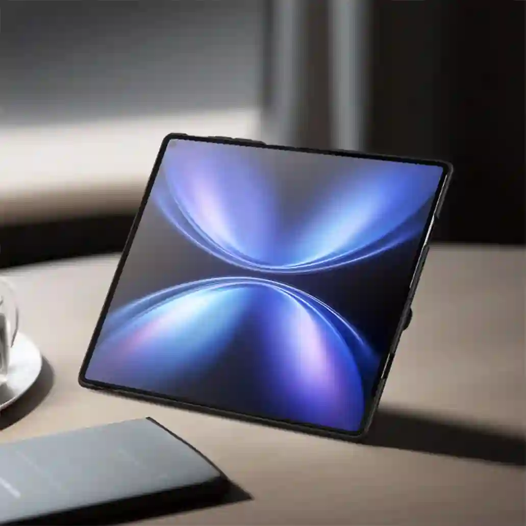 For Vivo X Fold 5 MagSafe Case NILLKIN Frosted Shield Prop Magnetic Case Shockproof With Phone Holder Camera Cover For X Fold5