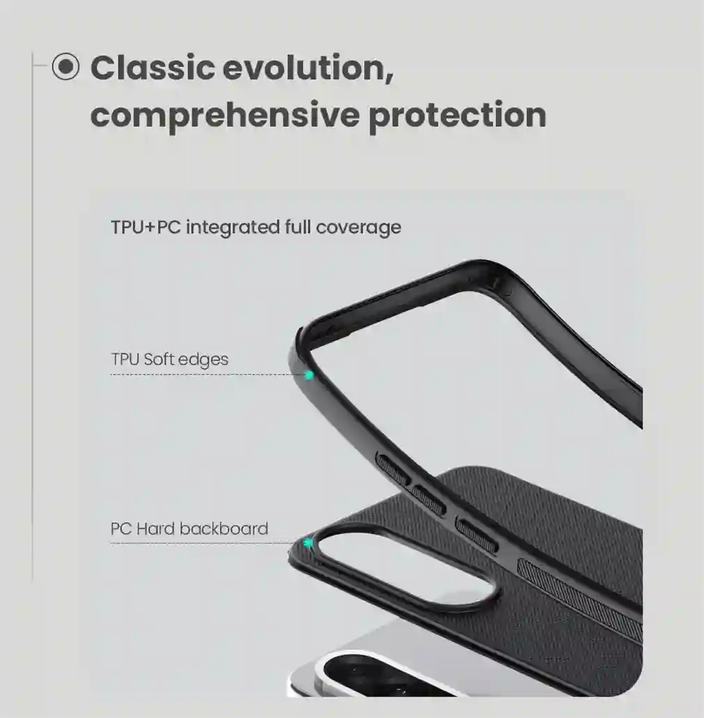 For OnePlus Nord 5 Case Nillkin Frosted Shield Pro Soft Edges Hard Shell Shockproof Ultra-thin Cover For One Plus Ace 5 Ultra