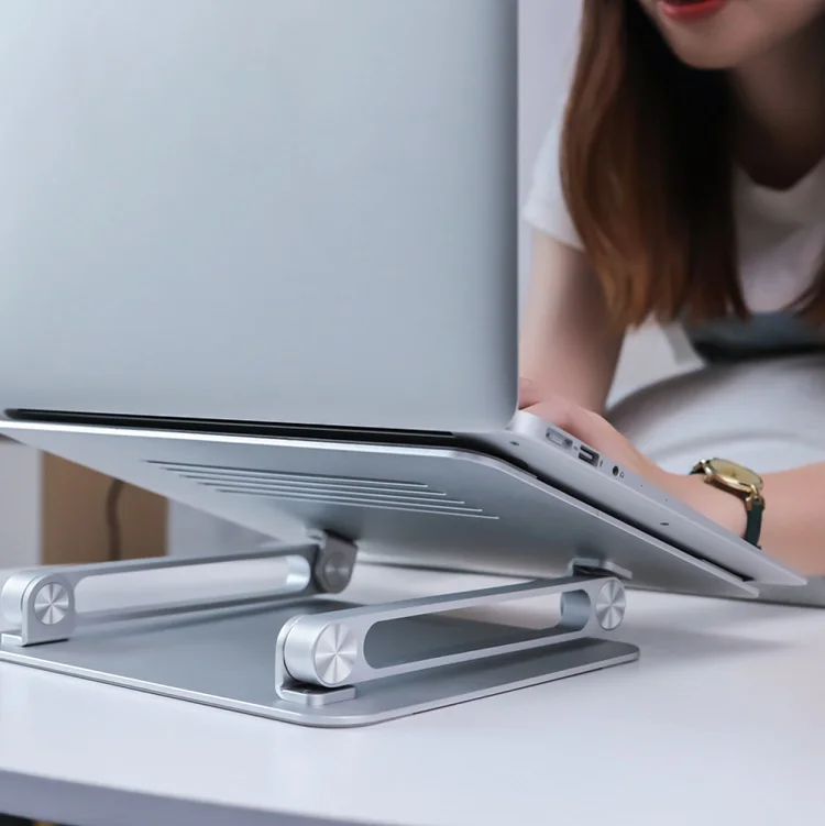 Универсальная подставка для ноутбука Nillkin ProDesk Adjustable Aluminium Alloy с регулировкой угла наклона