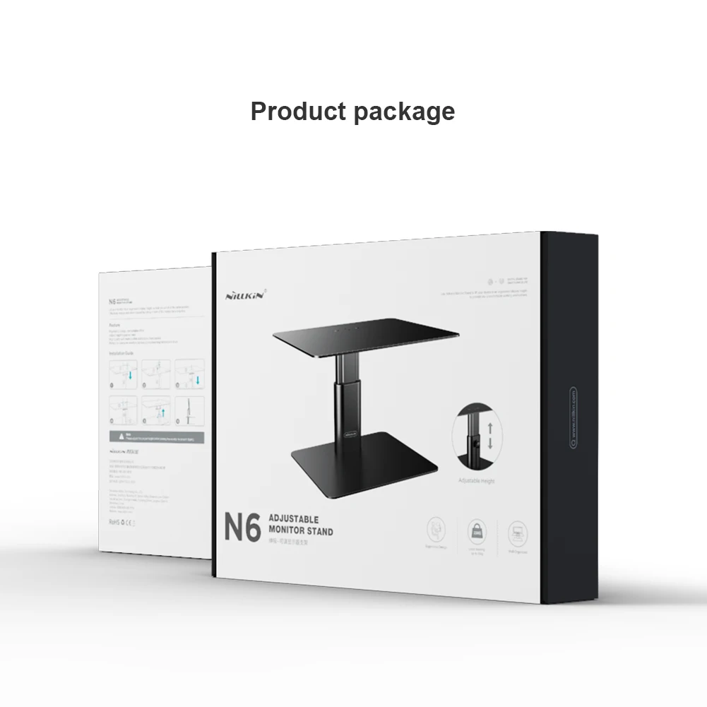 Универсальная подставка для монитора Nillkin HighDesk N6 с регулировкой высоты