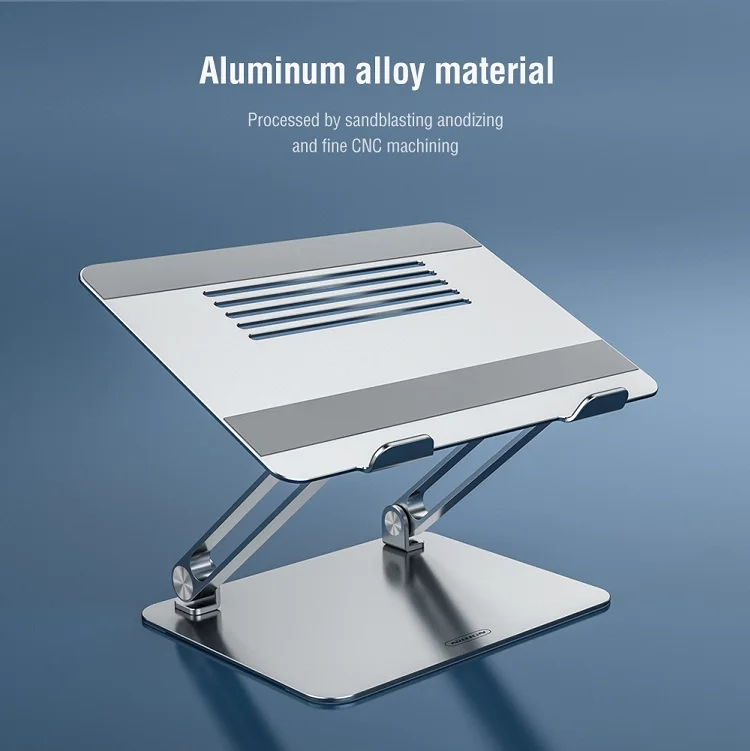 Универсальная подставка для ноутбука Nillkin ProDesk Adjustable Aluminium Alloy с регулировкой угла наклона