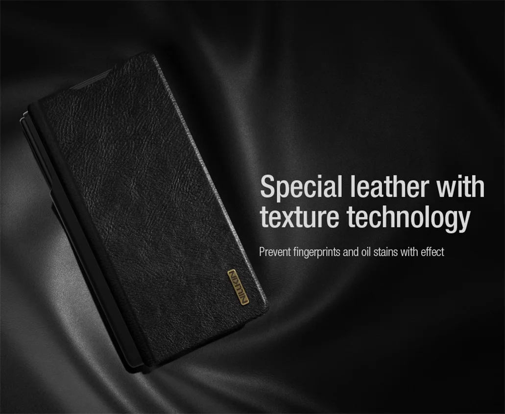 Чехол-книжка Nillkin Qin Pro Leather для Samsung Galaxy Z Fold 7 (со стилусом)