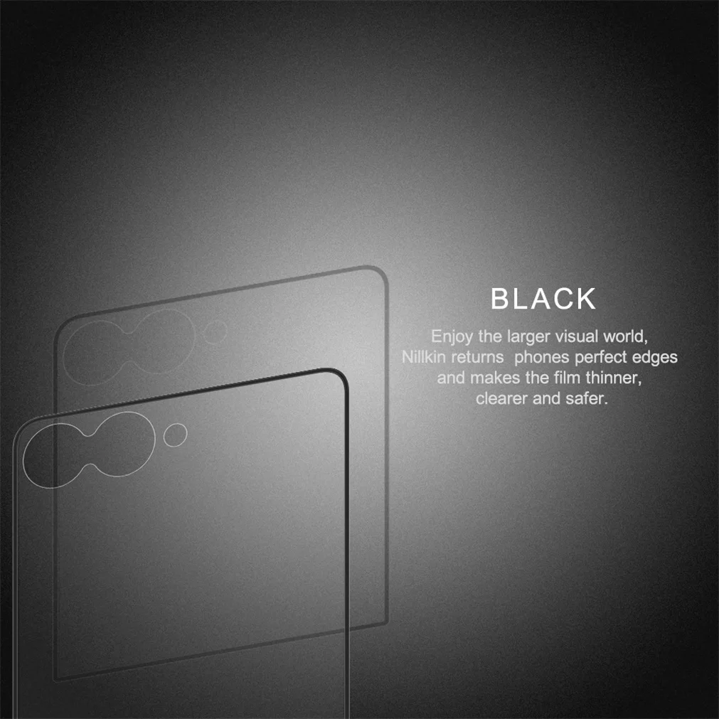 Защитное стекло Nillkin для внешнего экрана Samsung Galaxy Z Flip 7 (CP+PRO)