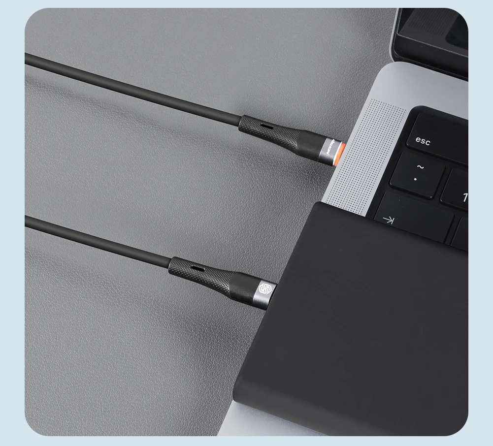 Кабель Nillkin Flowspeed Type-C – Type-C 60W
