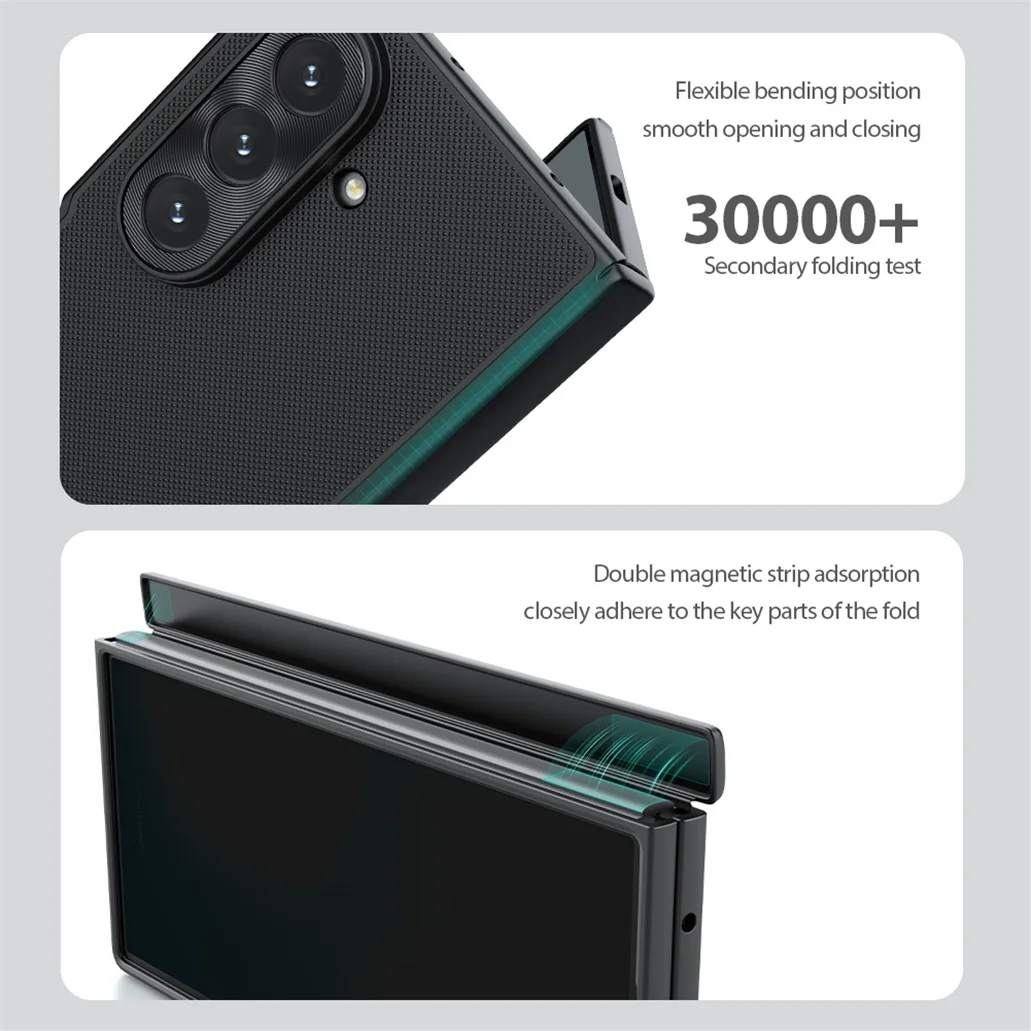 Чехол Nillkin Frosted Shield Fold MagSafe для Samsung Galaxy Z Fold 7 Чехол Nillkin Frosted Shield Fold MagSafe для Samsung Galaxy Z Fold 7
