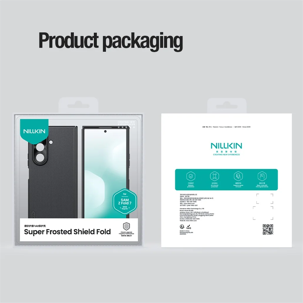 Чехол Nillkin Frosted Shield Fold MagSafe для Samsung Galaxy Z Fold 7 Чехол Nillkin Frosted Shield Fold MagSafe для Samsung Galaxy Z Fold 7
