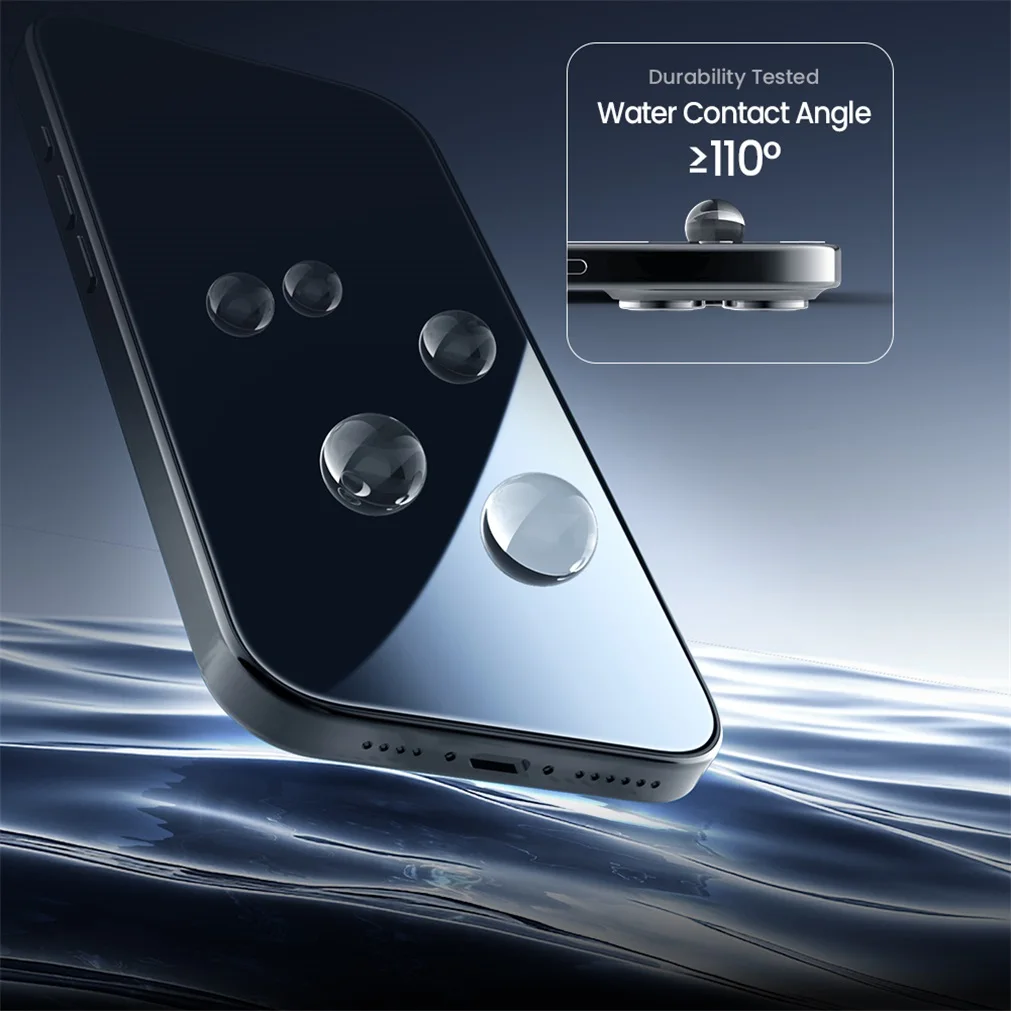 Защитное стекло Nillkin для iPhone 16 Pro, iPhone 16 Pro Max (H+PRO AR) с комплектом для установки