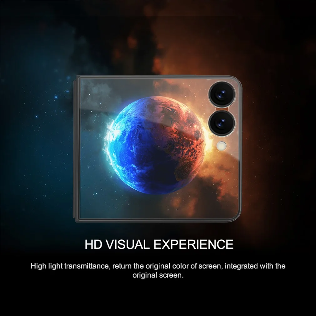 Защитное стекло Nillkin для внешнего экрана Samsung Galaxy Z Flip 7 (CP+PRO)