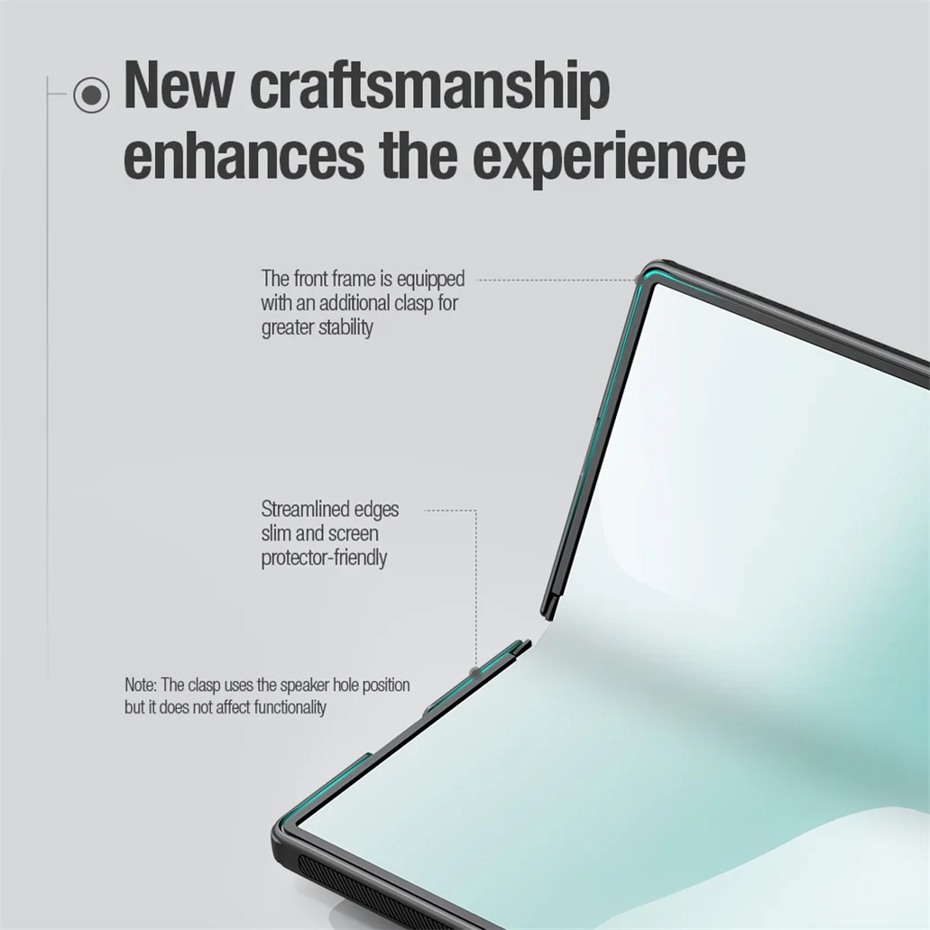 Чехол Nillkin Frosted Shield Fold MagSafe для Samsung Galaxy Z Fold 7 Чехол Nillkin Frosted Shield Fold MagSafe для Samsung Galaxy Z Fold 7