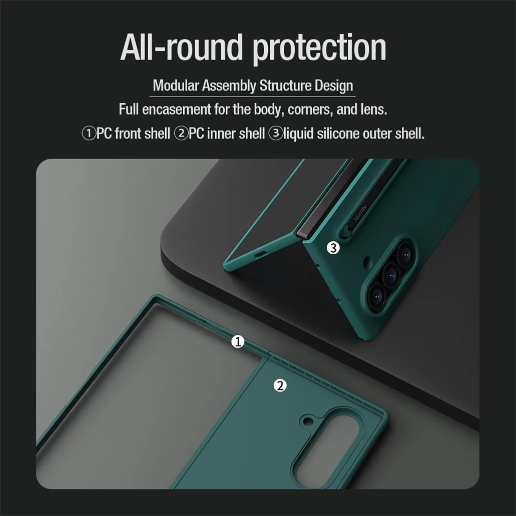 Чехол-книжка Nillkin Flex Pure Fold для Samsung Galaxy Z Fold 7
