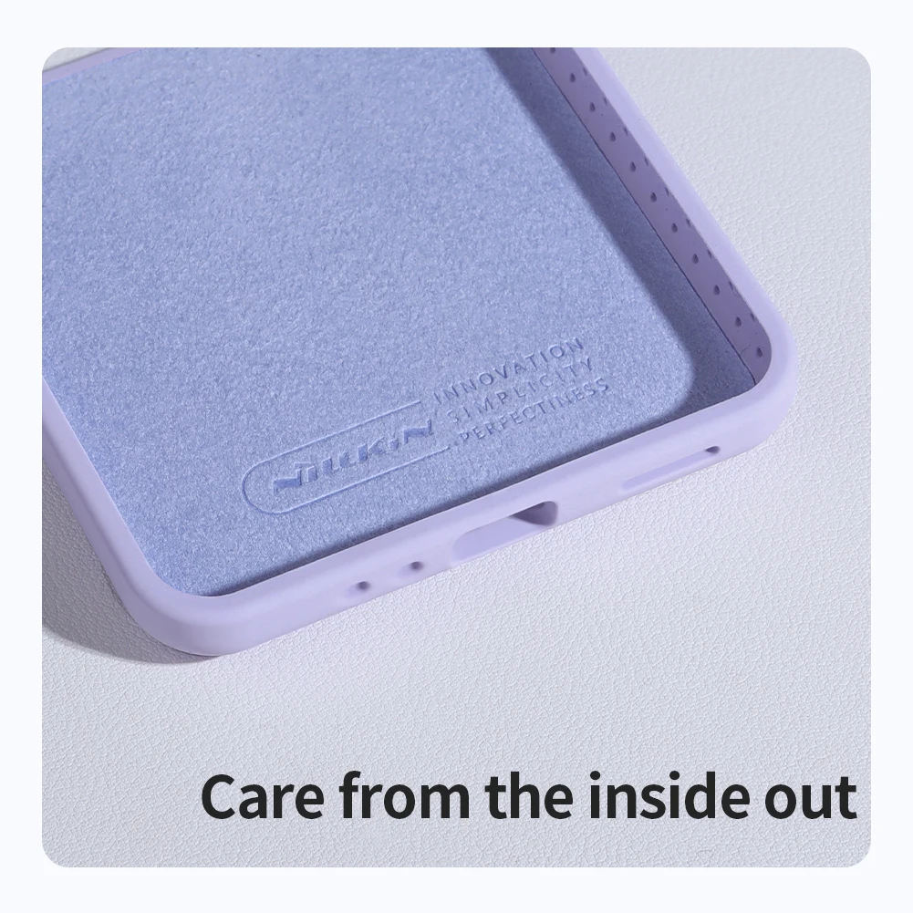 Чехол Nillkin Finger Strap Liquid Silicone для Samsung Galaxy Z Flip 5