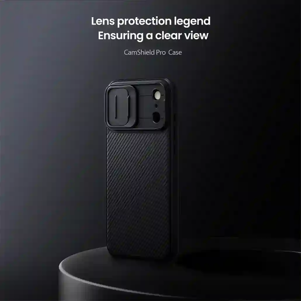 NILLKIN For iPhone 17 Pro Max / 17 Pro Case CamShield Pro Shockproof Privacy Protection Slide Camera Cover For iPhone17 / 17 Air