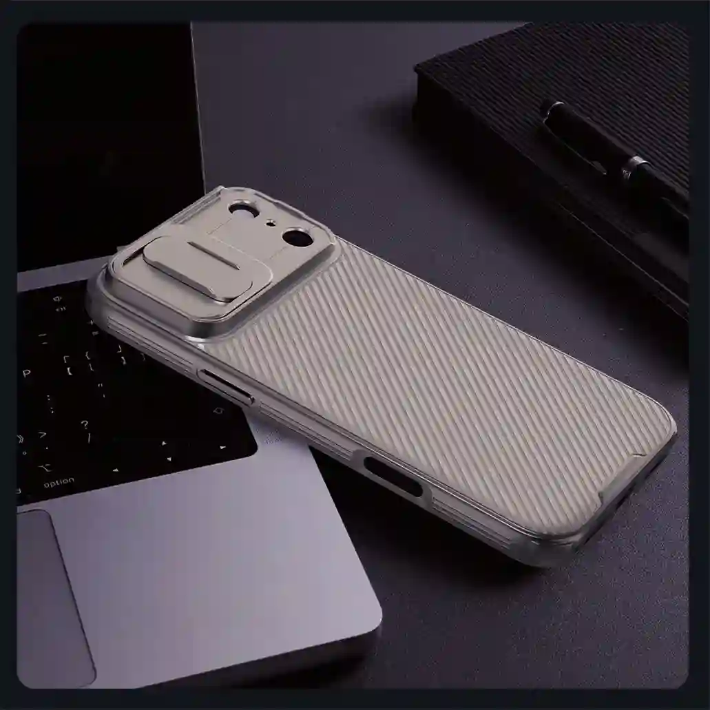 NILLKIN For iPhone 17 Pro Max / 17 Pro Case CamShield Pro Shockproof Privacy Protection Slide Camera Cover For iPhone17 / 17 Air