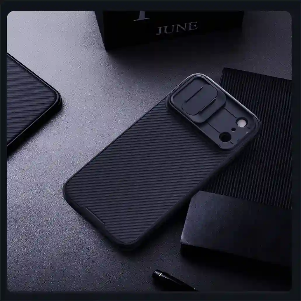 NILLKIN For iPhone 17 Pro Max / 17 Pro Case CamShield Pro Shockproof Privacy Protection Slide Camera Cover For iPhone17 / 17 Air