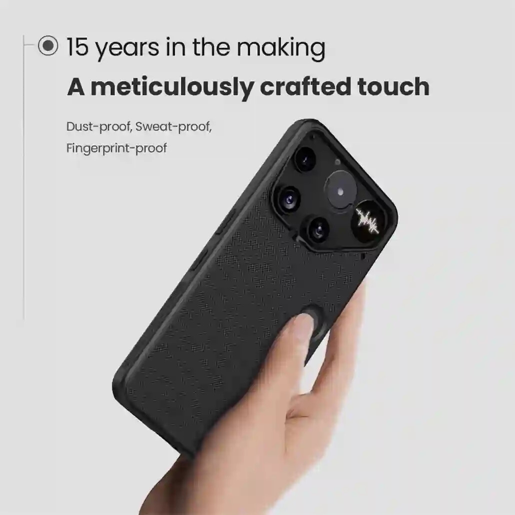 For Nothing Phone 3 Case Nillkin Frosted Shield Pro Soft Edges Hard Shell Shockproof Ultra-thin Back Cover For Nothing Phone3