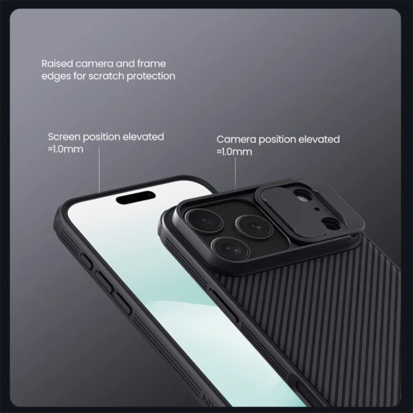 Чехол Nillkin CamShield Pro Magnetic для iPhone 17, iPhone 17 Air, iPhone 17 Pro, iPhone 17 Pro Max (MagSafe) — изображение 8