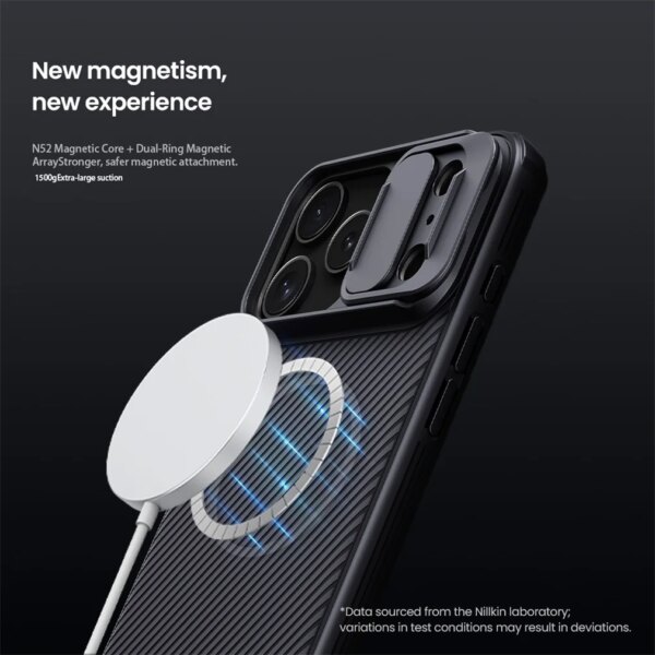 Чехол Nillkin CamShield Pro Magnetic для iPhone 17, iPhone 17 Air, iPhone 17 Pro, iPhone 17 Pro Max (MagSafe) — изображение 6