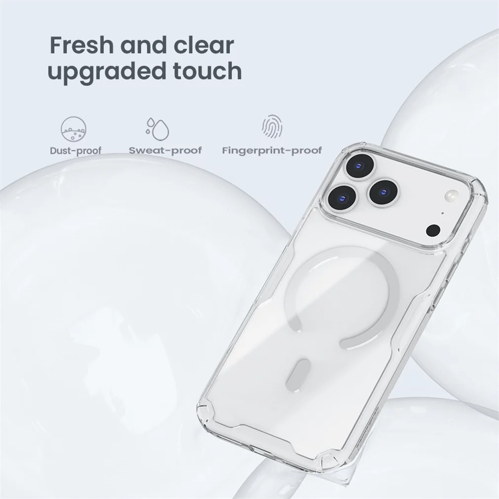 Чехол Nillkin Nature TPU Pro для iPhone 17, iPhone 17 Air, iPhone 17 Pro, iPhone 17 Pro Max (MagSafe)
