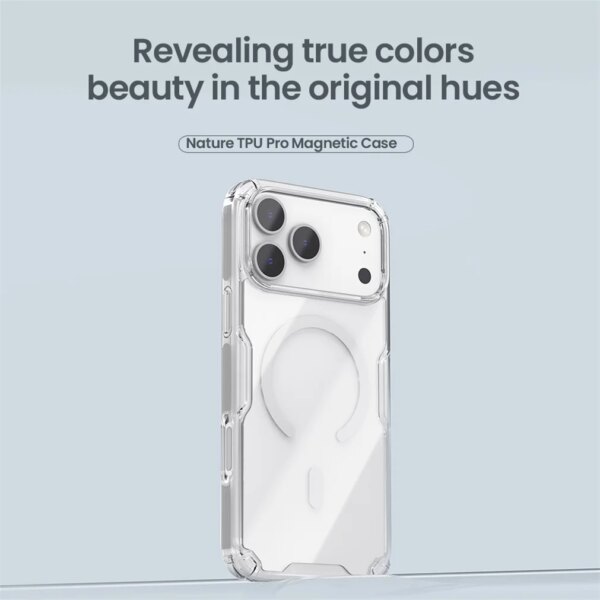 Чехол Nillkin Nature TPU Pro для iPhone 17, iPhone 17 Air, iPhone 17 Pro, iPhone 17 Pro Max (MagSafe) — изображение 2