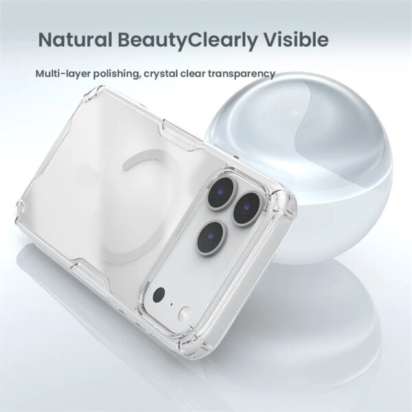 Чехол Nillkin Nature TPU Pro для iPhone 17, iPhone 17 Air, iPhone 17 Pro, iPhone 17 Pro Max (MagSafe) — изображение 8