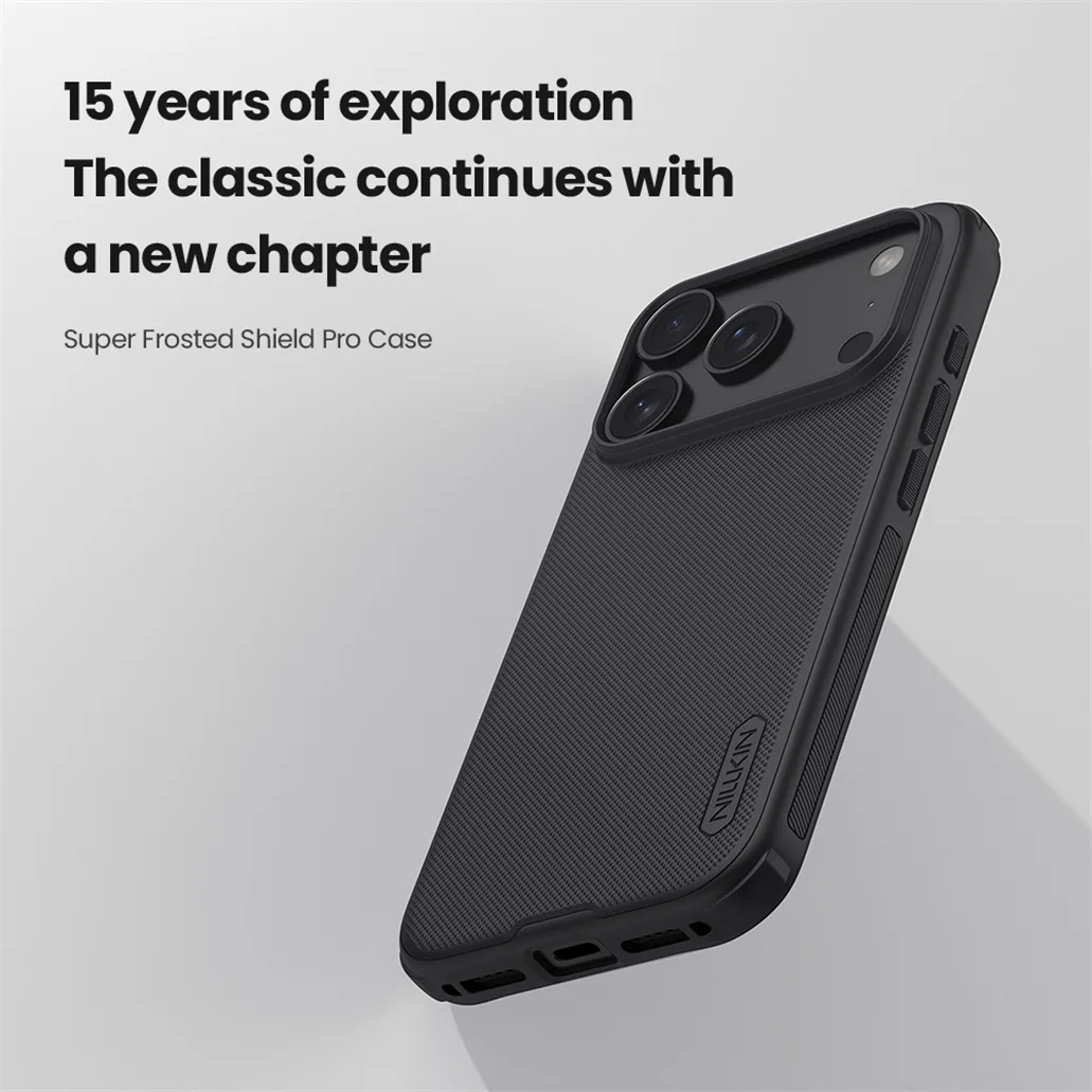Чехол Nillkin Super Frosted Shield Pro для iPhone 17, iPhone 17 Air, iPhone 17 Pro, iPhone 17 Pro Max Чехол Nillkin Super Frosted Shield Pro для iPhone 17, iPhone 17 Air, iPhone 17 Pro, iPhone 17 Pro Max