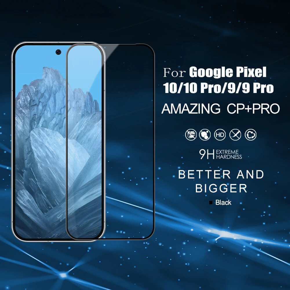 Nillkin For Google Pixel 10 Pro / 10 Pro XL Tempered Glass CP+PRO Anti-Explosion Fully Screen Protector For Pixel 9 Pro /Pro XL