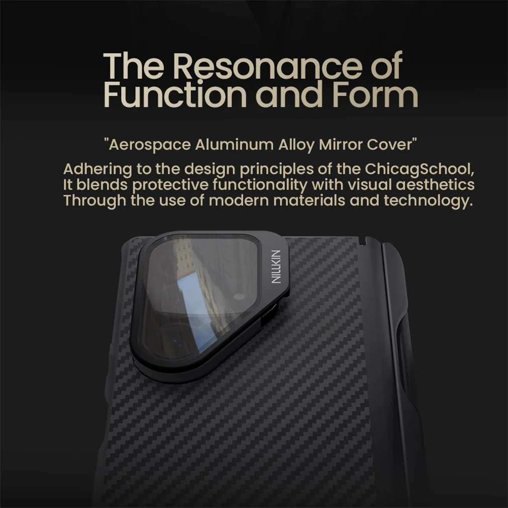 For Samsung Galaxy Z Fold 7 MagSafe Case NILLKIN CarboProp Magnetic Case Aramid Fiber With Stylus With Phone Holder Camera Cover