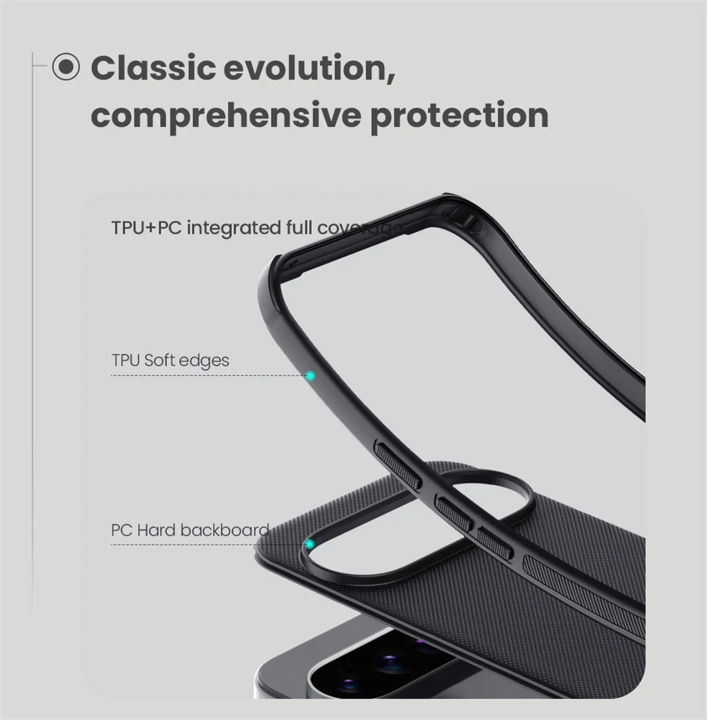 For Google Pixel 10 Pro / Pro XL Case Nillkin Super Frosted Shield Pro Soft Edges Shockproof Ultra-thin Back Cover For Pixel10